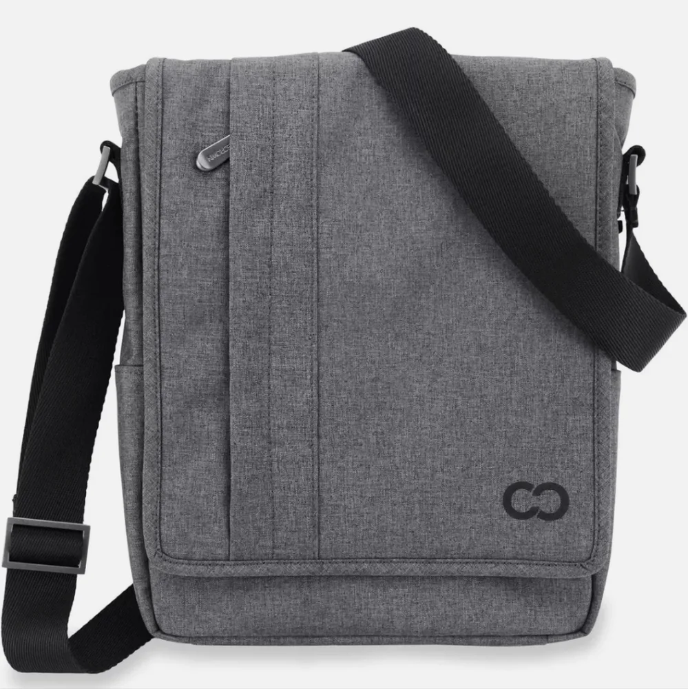 Casecrown Campus North Messenger Bag Charcoal Excellent Condition Unisex